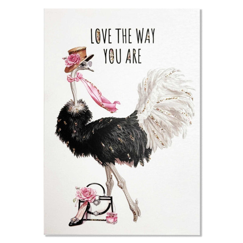 Kort "love the way you are"