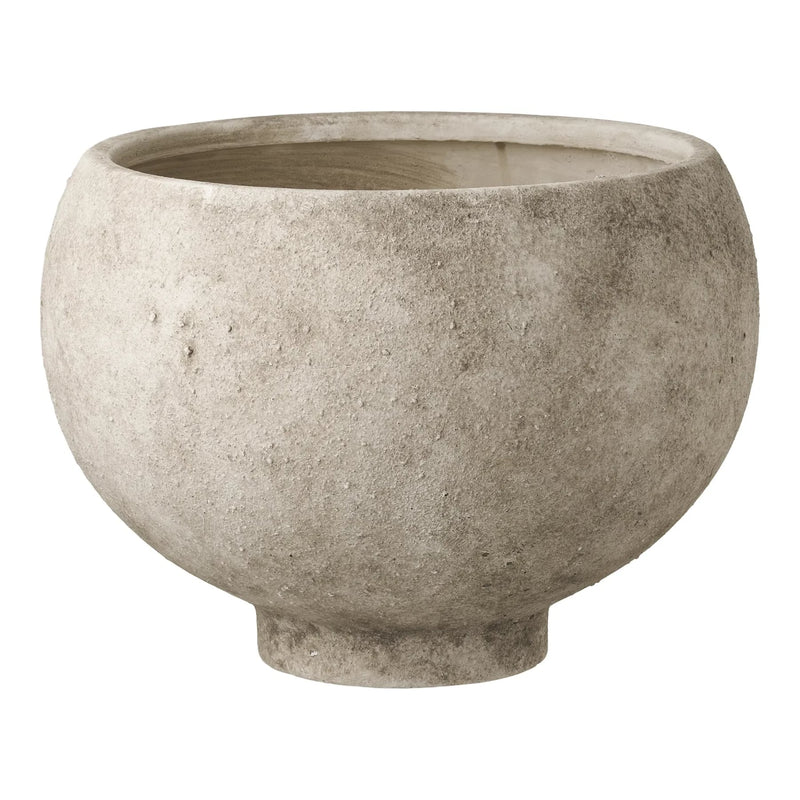 Blómapottur grár 26cm