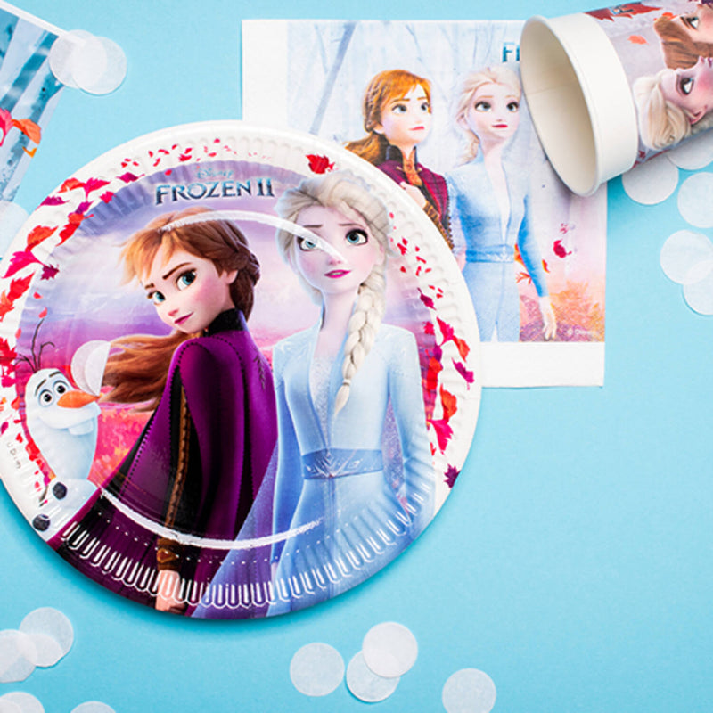 Pappadiskar frozen 23cm