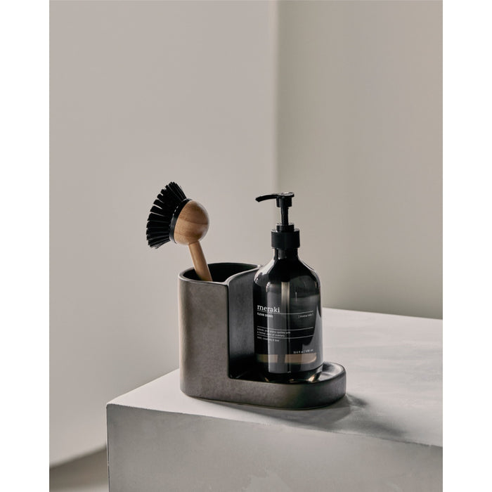 Bursta & sápuhaldari grár