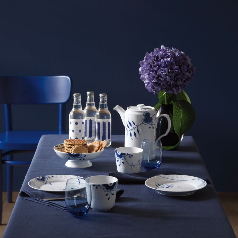 Blue Mega lág skál á fæti