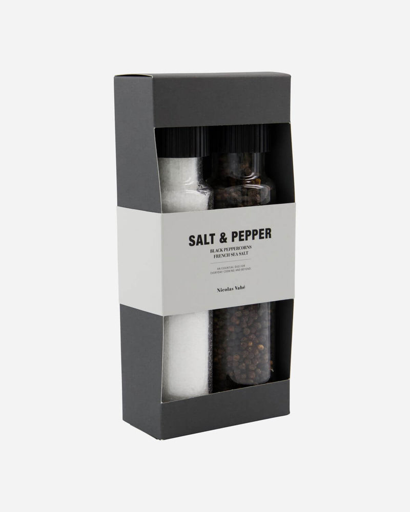 Gjafasett salt & svartur pipar