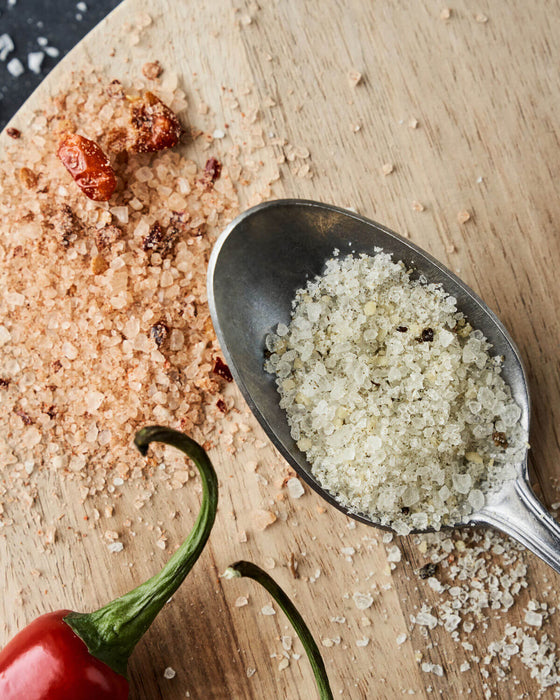 Gjafasett Parmesan & Basil & Chilli Salt