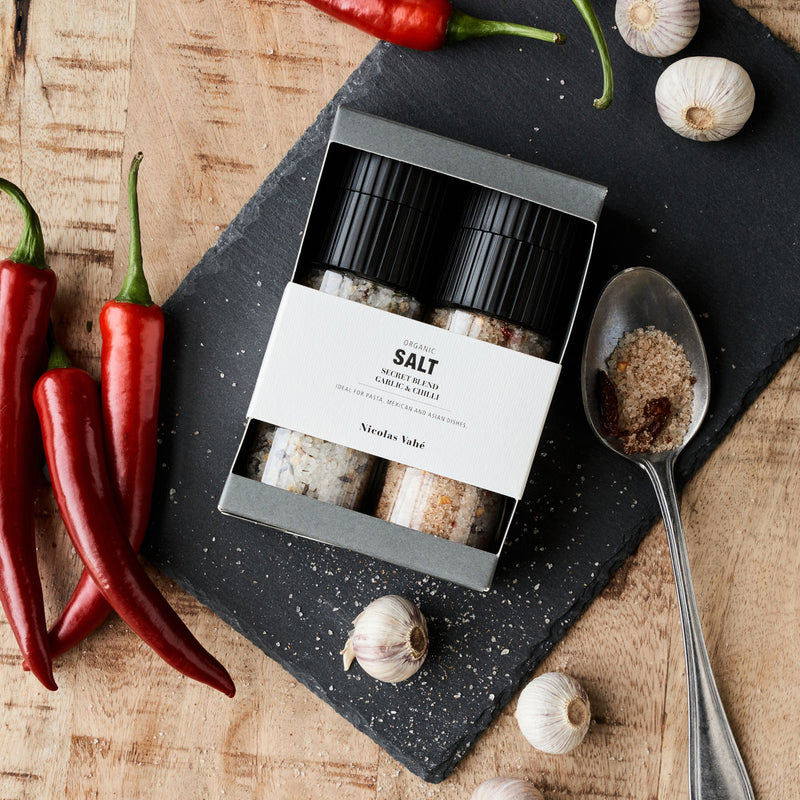 Gjafasett secret blend & hvítlaukur