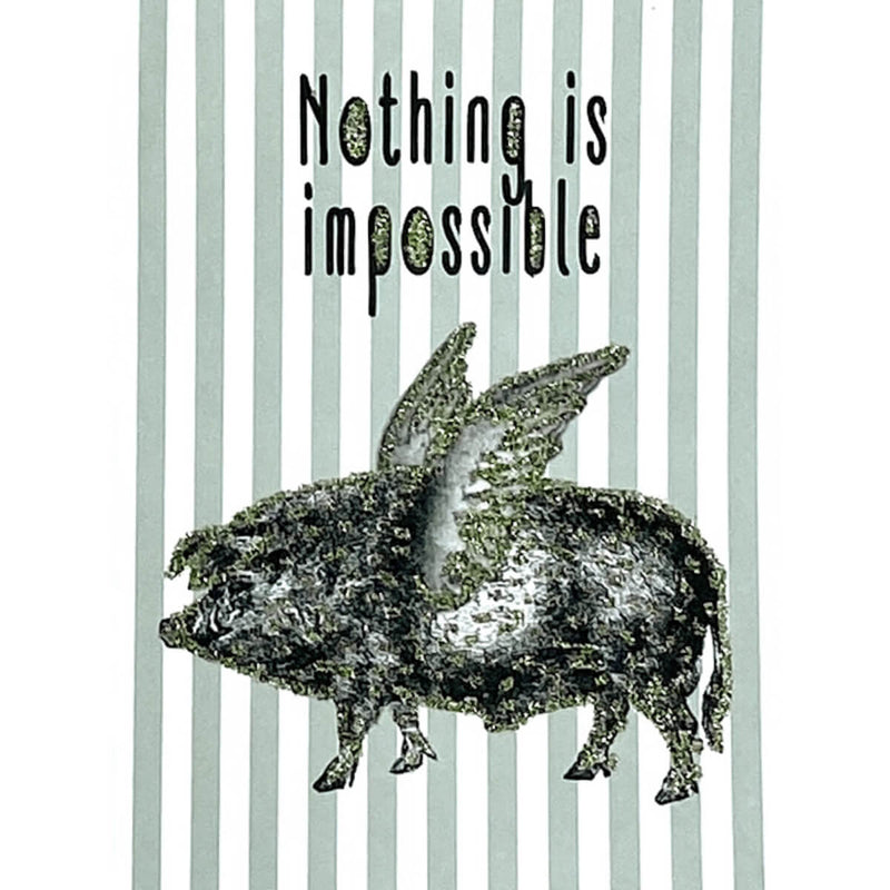 Kort "nothing is impossible"