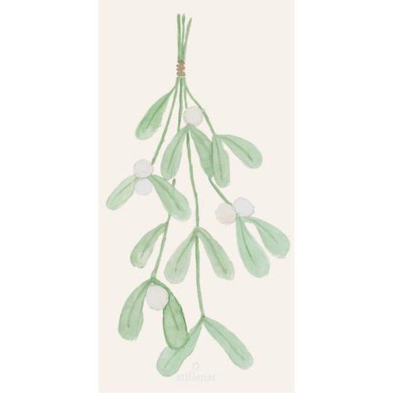 Servíettur Mistletoe
