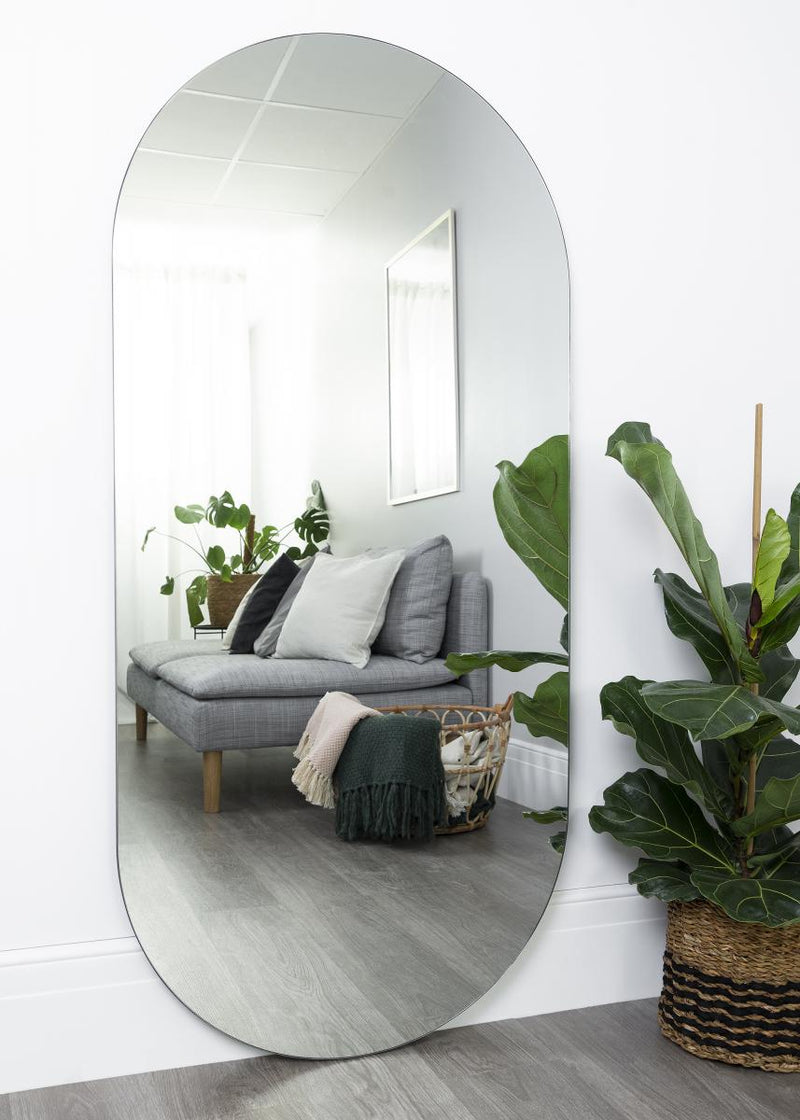 Spegill Oval 70x150cm