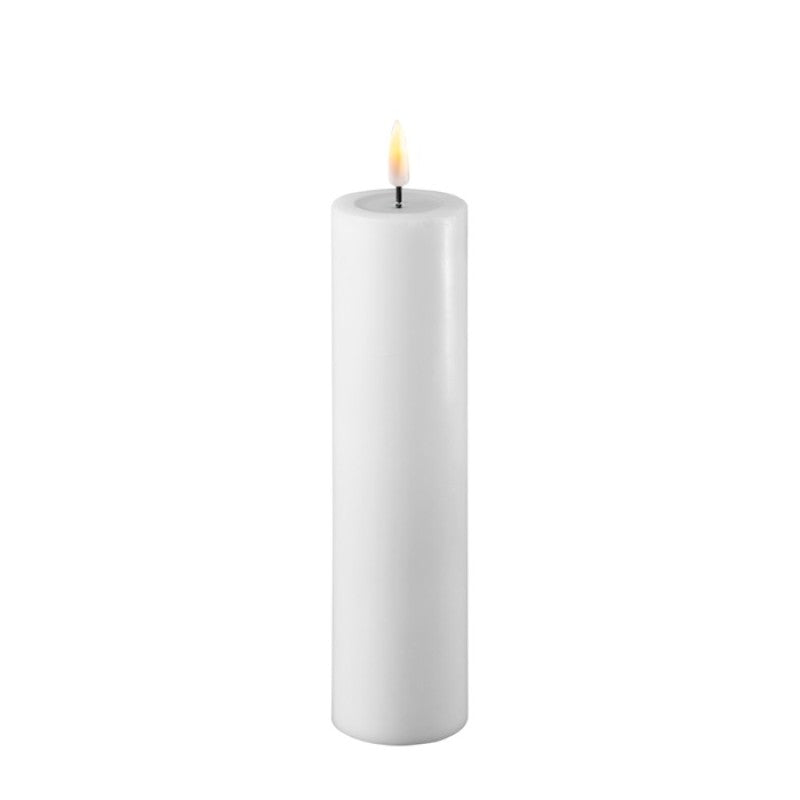 Led kerti hvít breidd 5cm