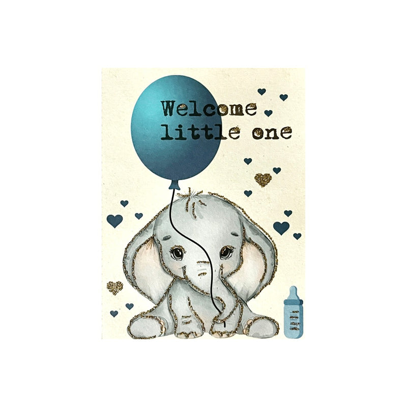 Kort welcome little one boy