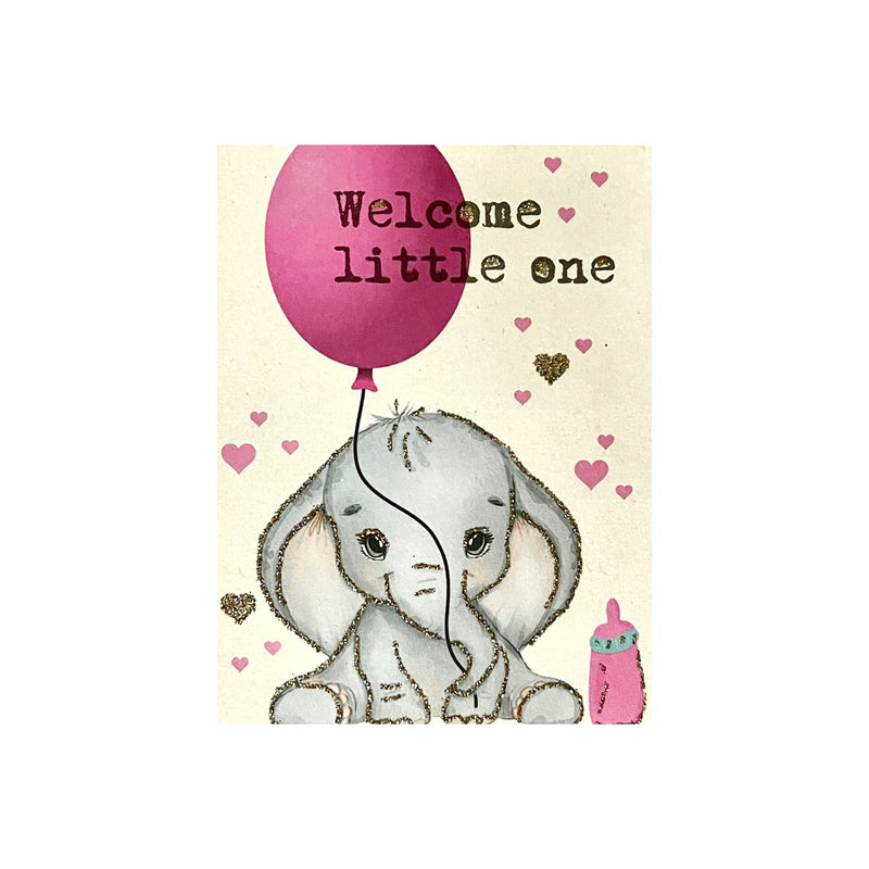Kort welcome little one girl