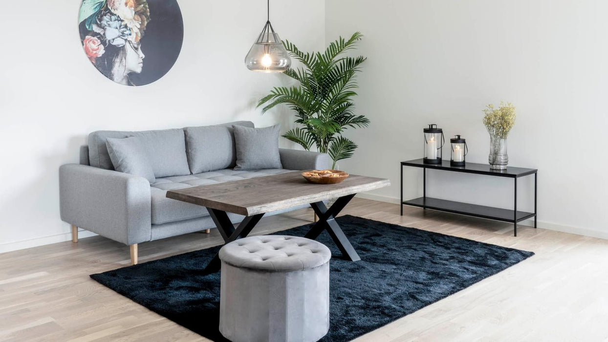 Hliðarborð m/hillu