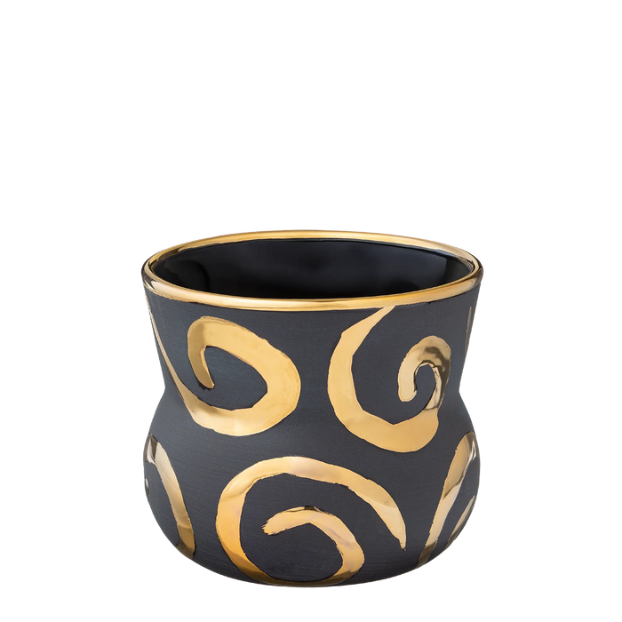 Espressobollar svart postulín