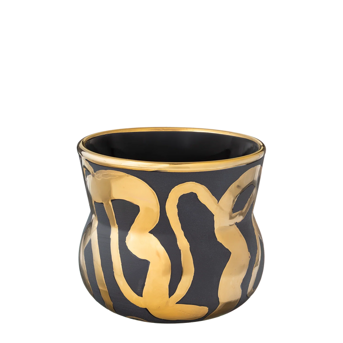 Espressobollar svart postulín