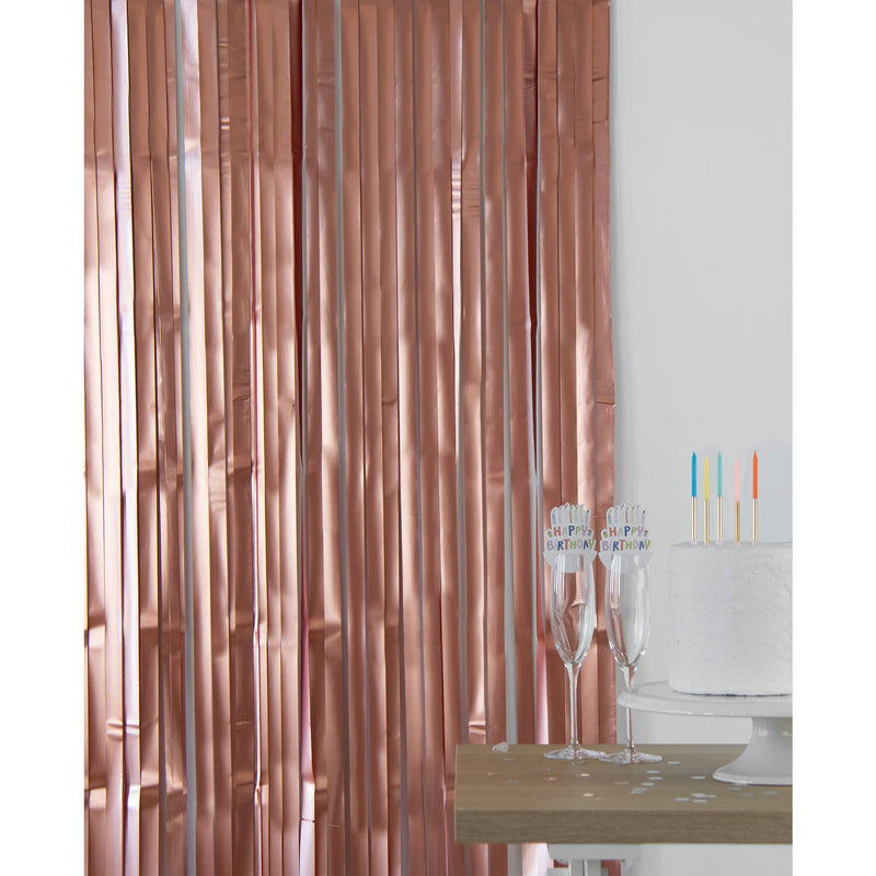 Bakgrunnur rosegold mattur 2m