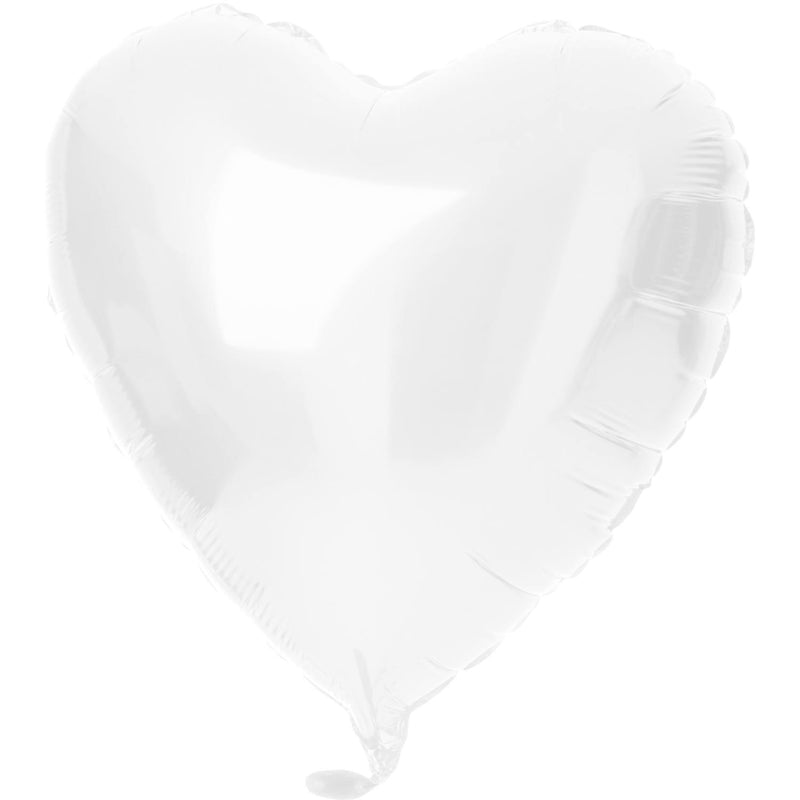 Helíumblaðra hjarta nokkrir litir