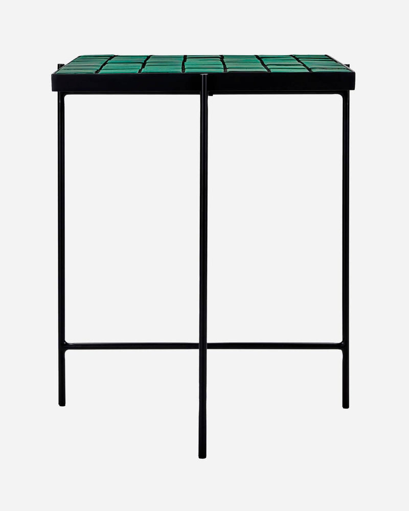 Hliðarborð kuna grænt