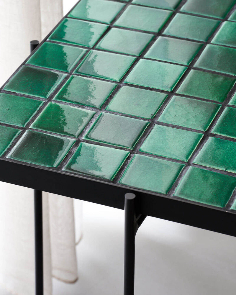 Hliðarborð kuna grænt