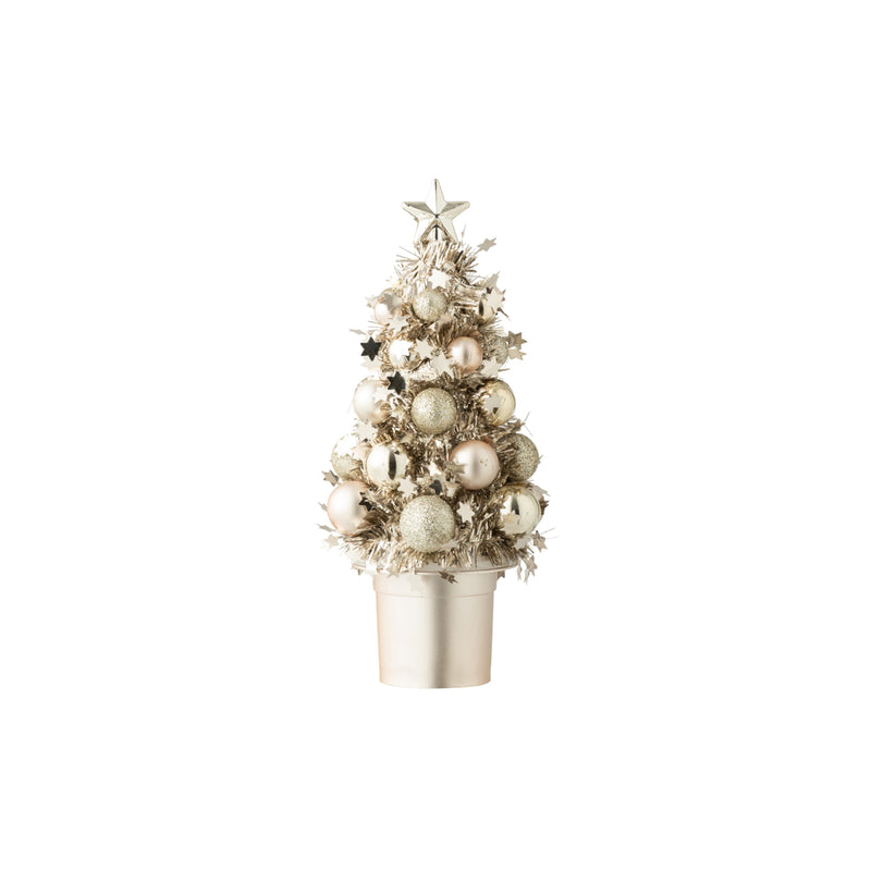 Jólatré Baubles champagne