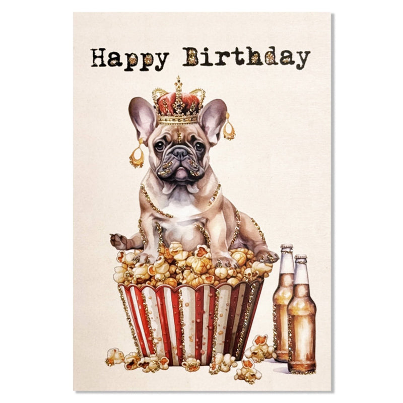 Kort happy birthday dog