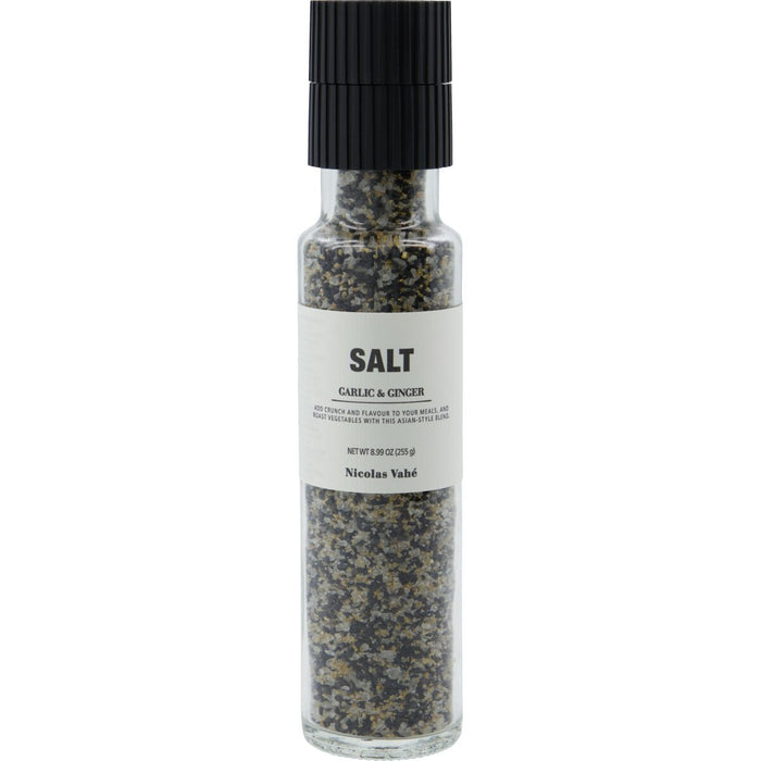 Salt hvítlaukur & engifer