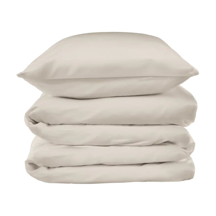 Rúmföt Satin ljósgrá