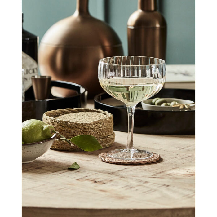 Glasamottur natur 6 stk