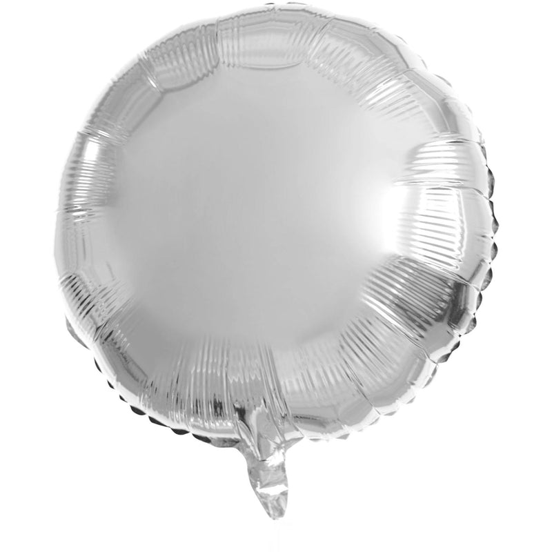 Helíumblaðra silfur 45cm