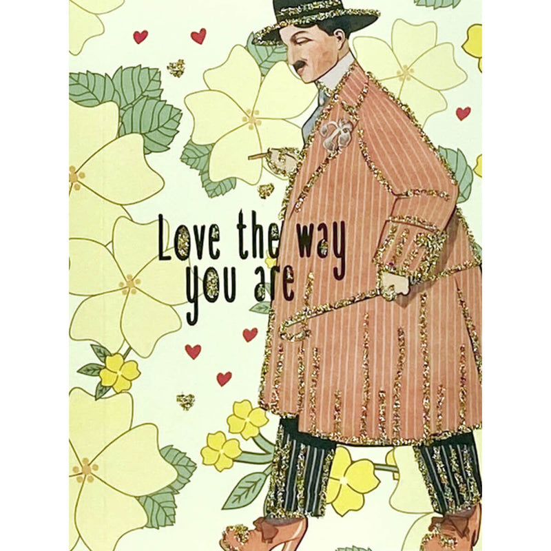 Kort maður "love the way you are"