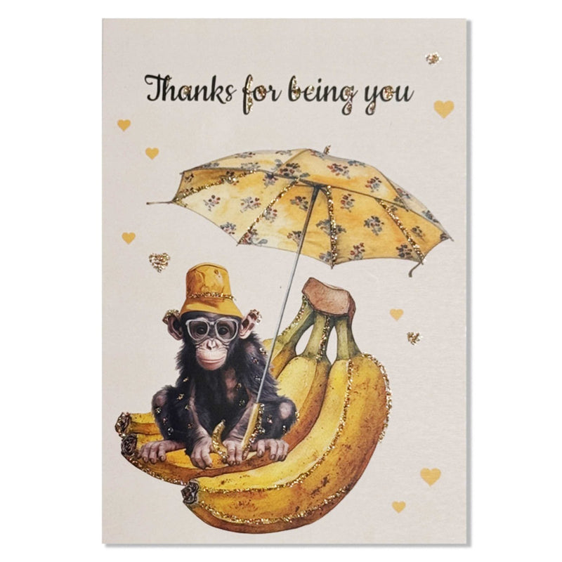 Kort "thanks for being you"