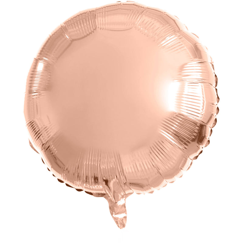 Helíumblaðra rosegold 45cm