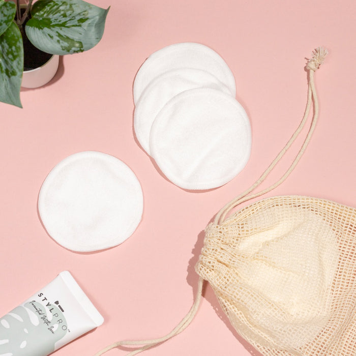 Bamboo þvottapoki & andlitsskifur