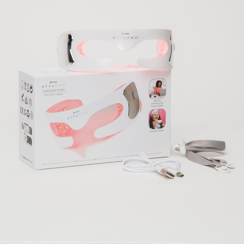 Red light goggles