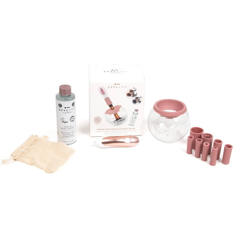 Brush cleansing gift set