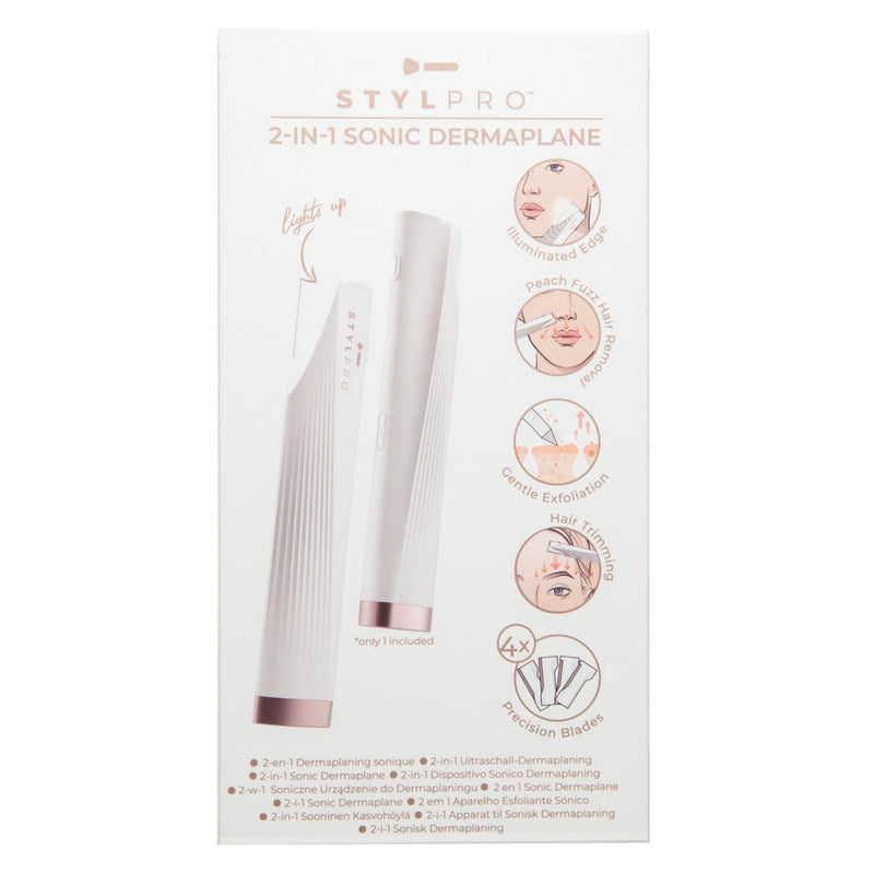 Sonic dermaplane