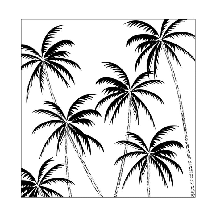 Servíettur palm trees 20 stk