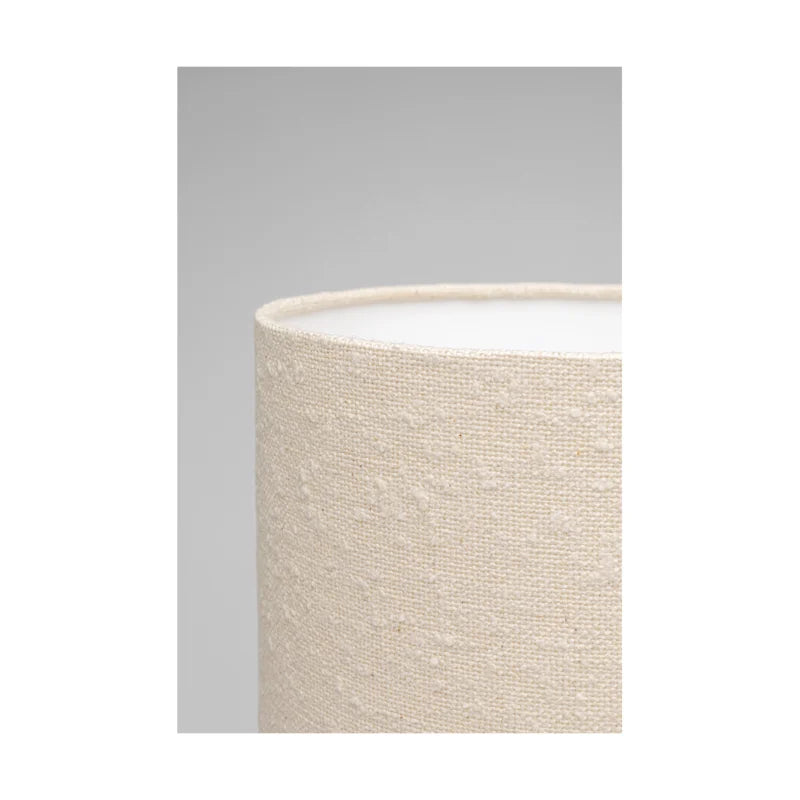 Borðlampi Marleen bouclé beige