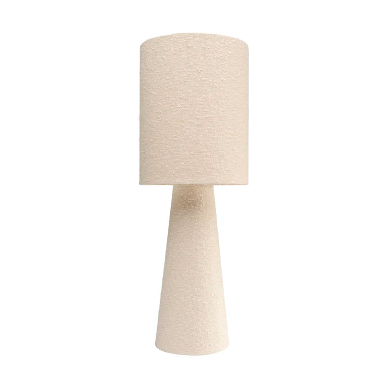 Borðlampi Marleen bouclé beige