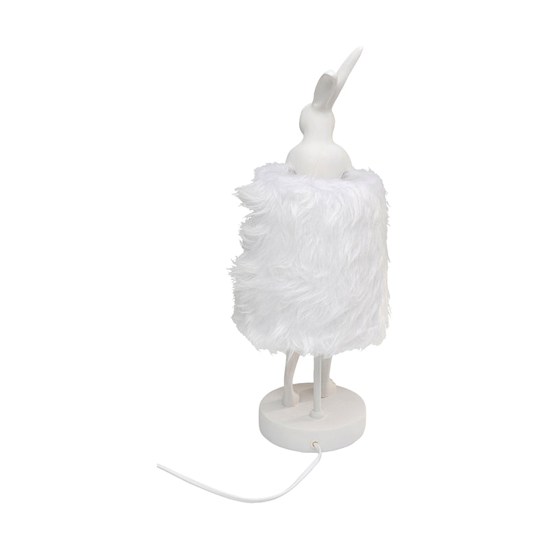 Borðlampi Rabbit fur