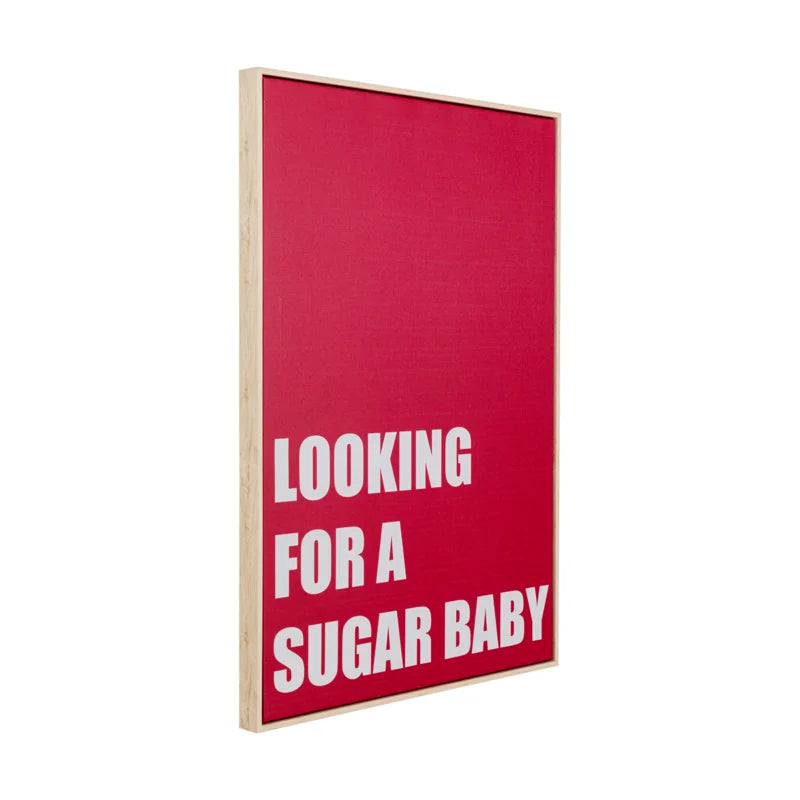 Mynd Sugar baby 50x70cm