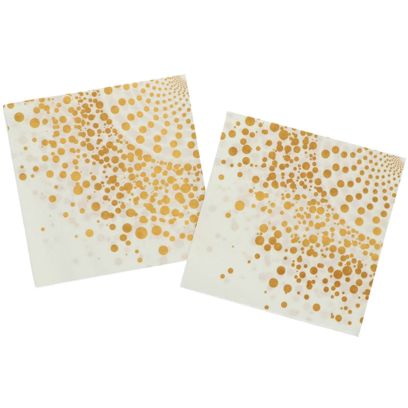 Servíettur luxury gull