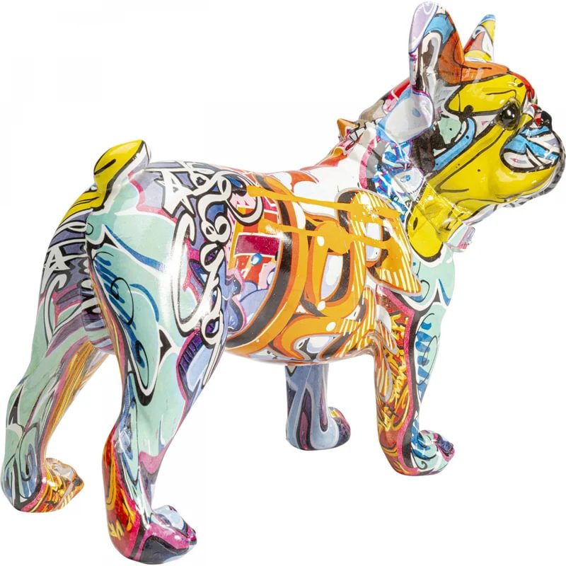 Stytta graffiti dog 24cm