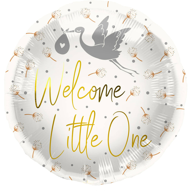 Helíumblaðra Welcome little one