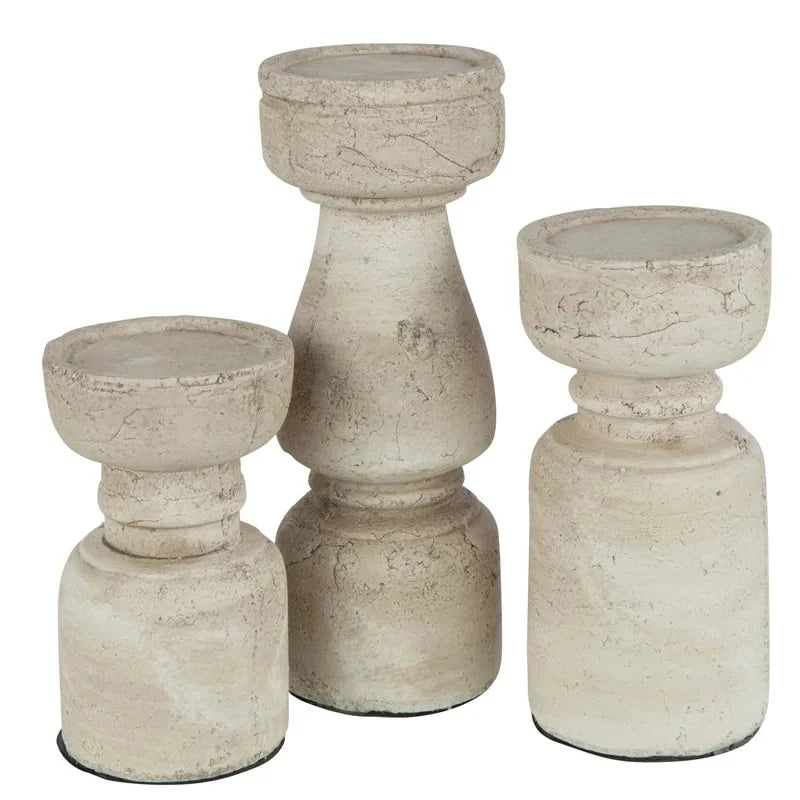 Kertastjaki terracotta 3 stærðir