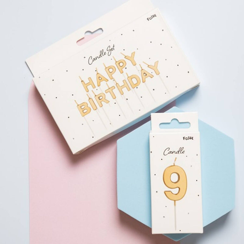 Kerti "happy birthday" gull