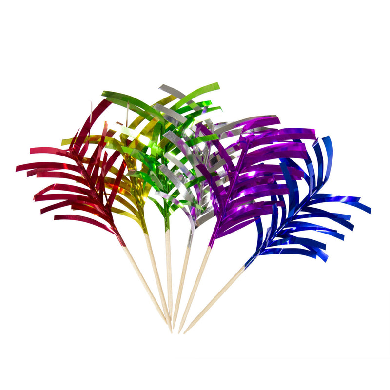 Partýpinnar palm 10 stk