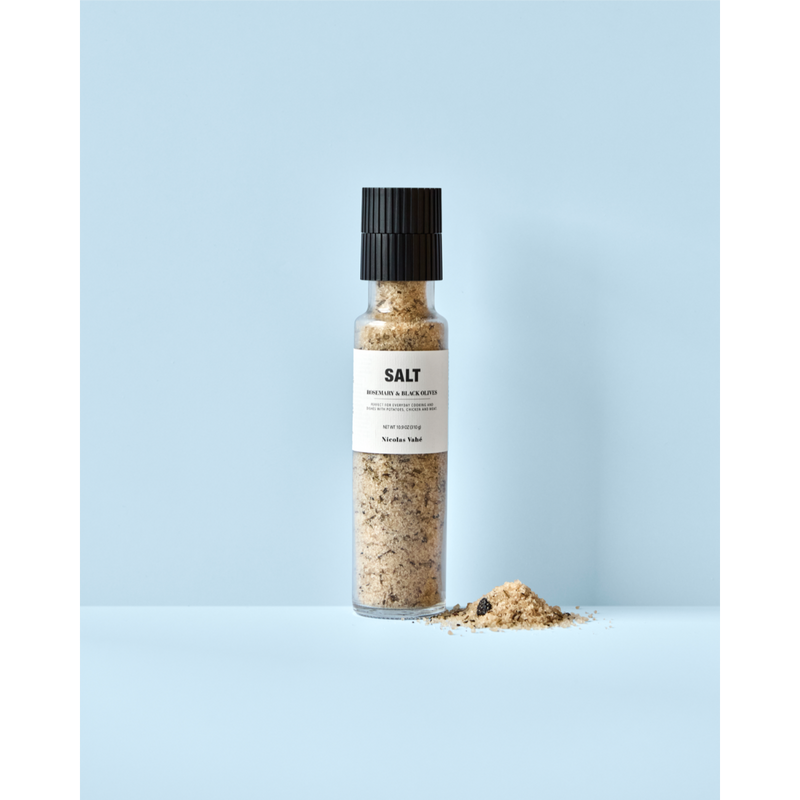 Salt Rosmary & black olives