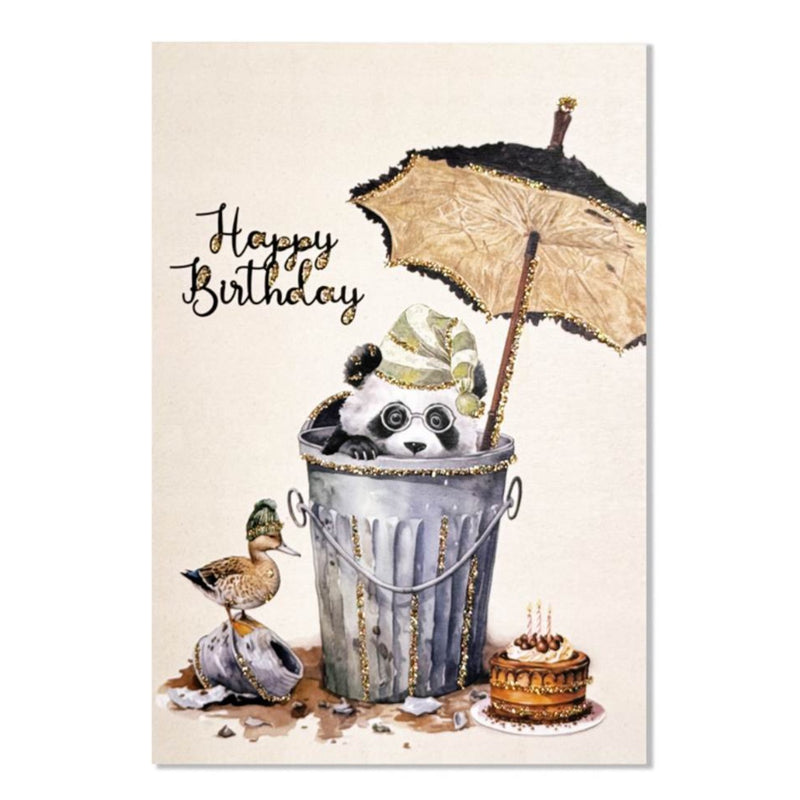 Kort happy birthday rubbish