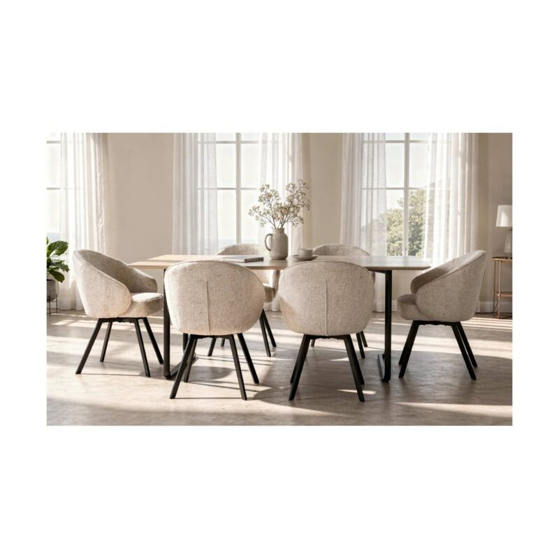 Borðstofustóll beige