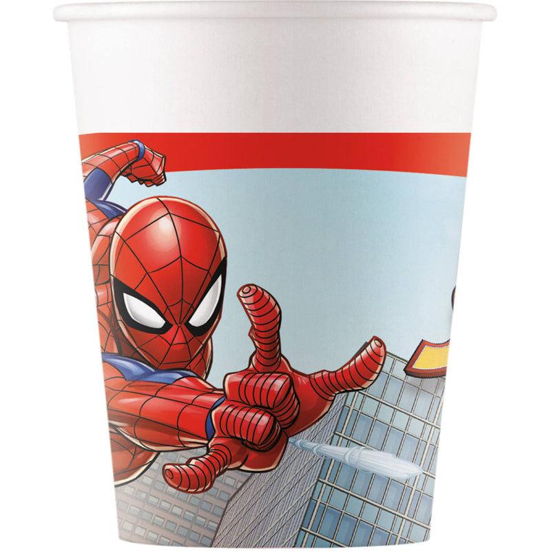 Pappaglös Spiderman 8 stk