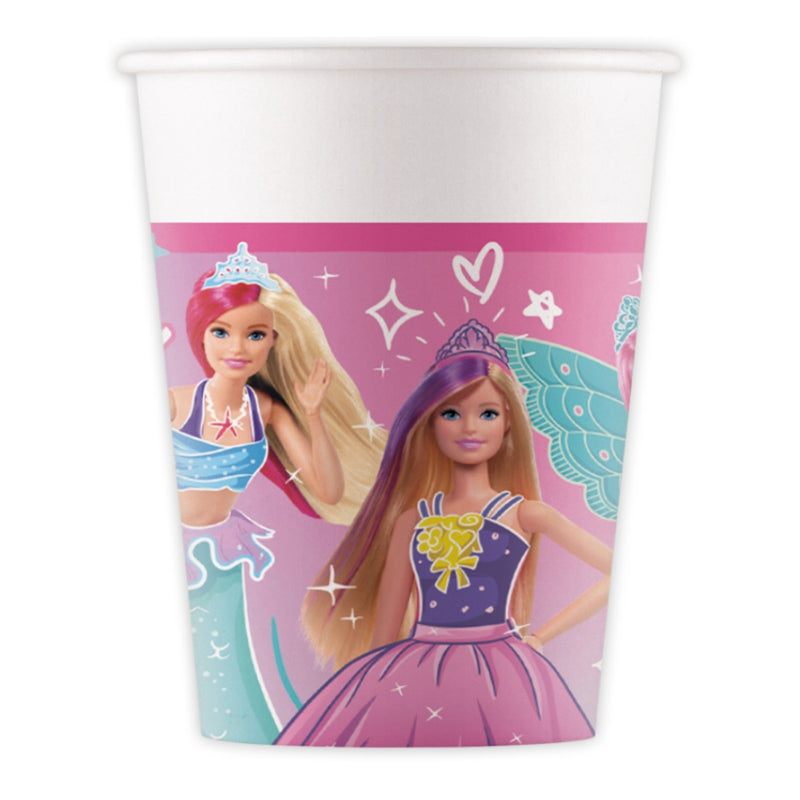 Pappaglös barbie 8 stk